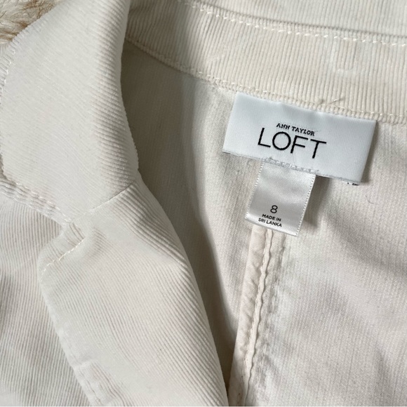 Ann Taylor Loft skinny corduroy jacket - Picture 5 of 7